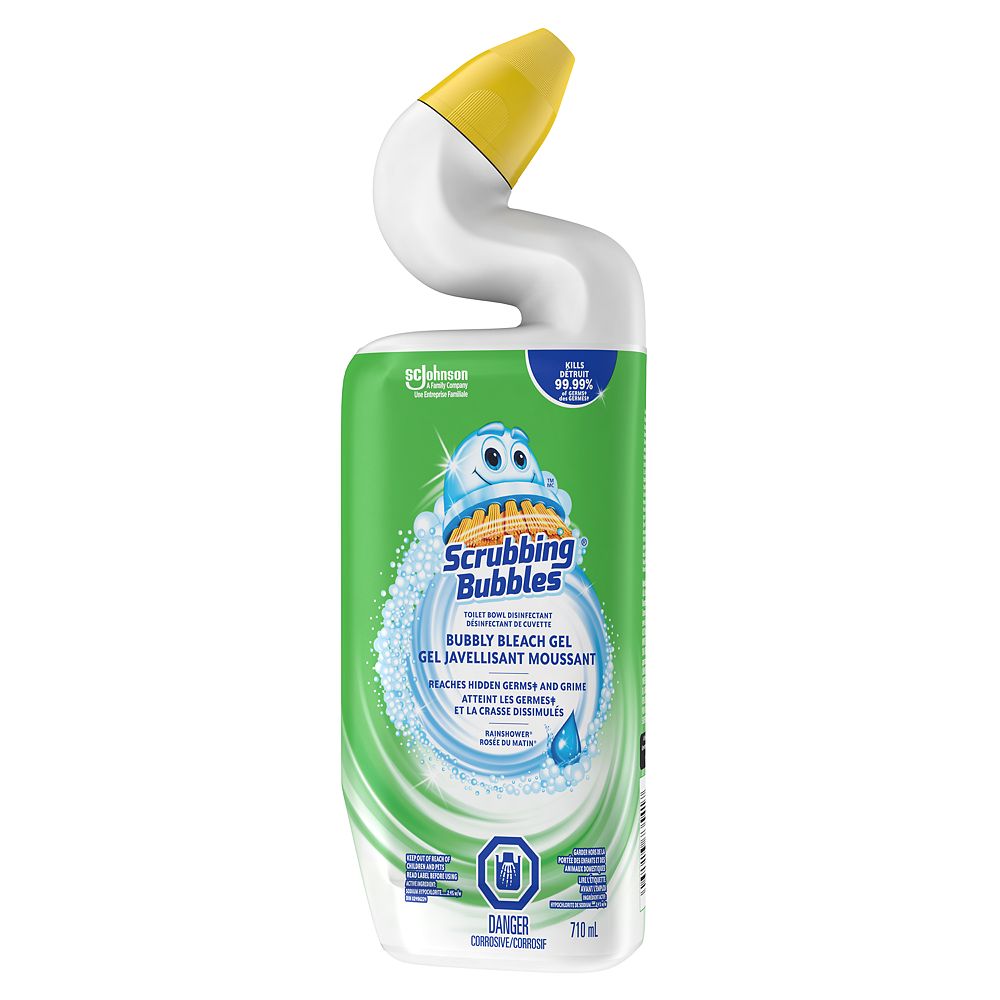 scrubbing bubbles toilet gel rainshower 2 dispensers 30 gel discs