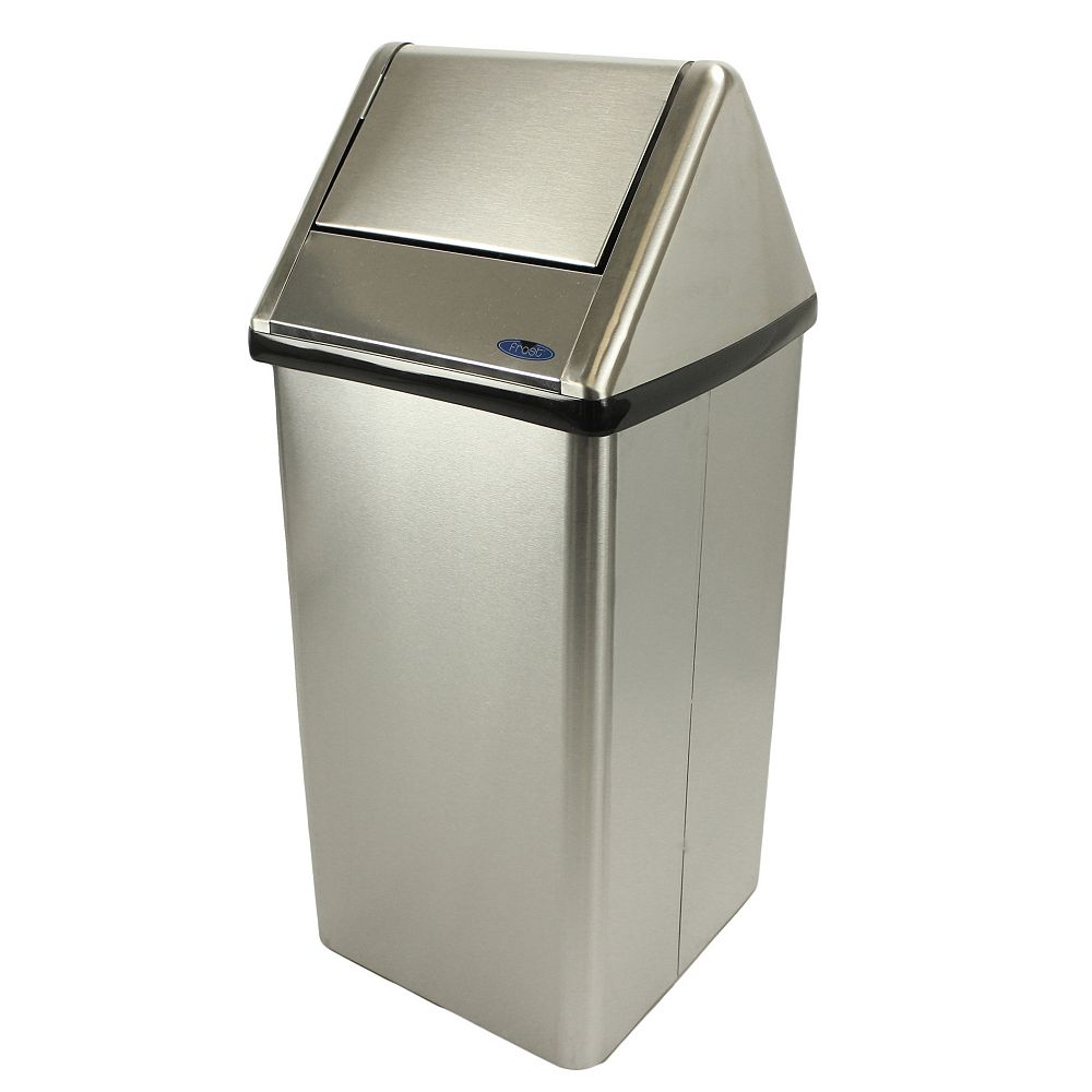 Frost Medium Waste Receptacle Stainless Steel | The Home Depot Canada