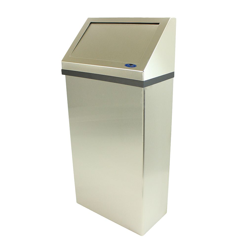Frost Wall Mounted Waste Receptacle Stainless Steel The Home Depot Canada