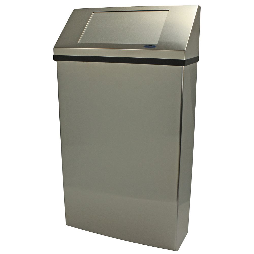 Frost Large Wall Mounted Waste Receptacle Stainless Steel | The Home ...