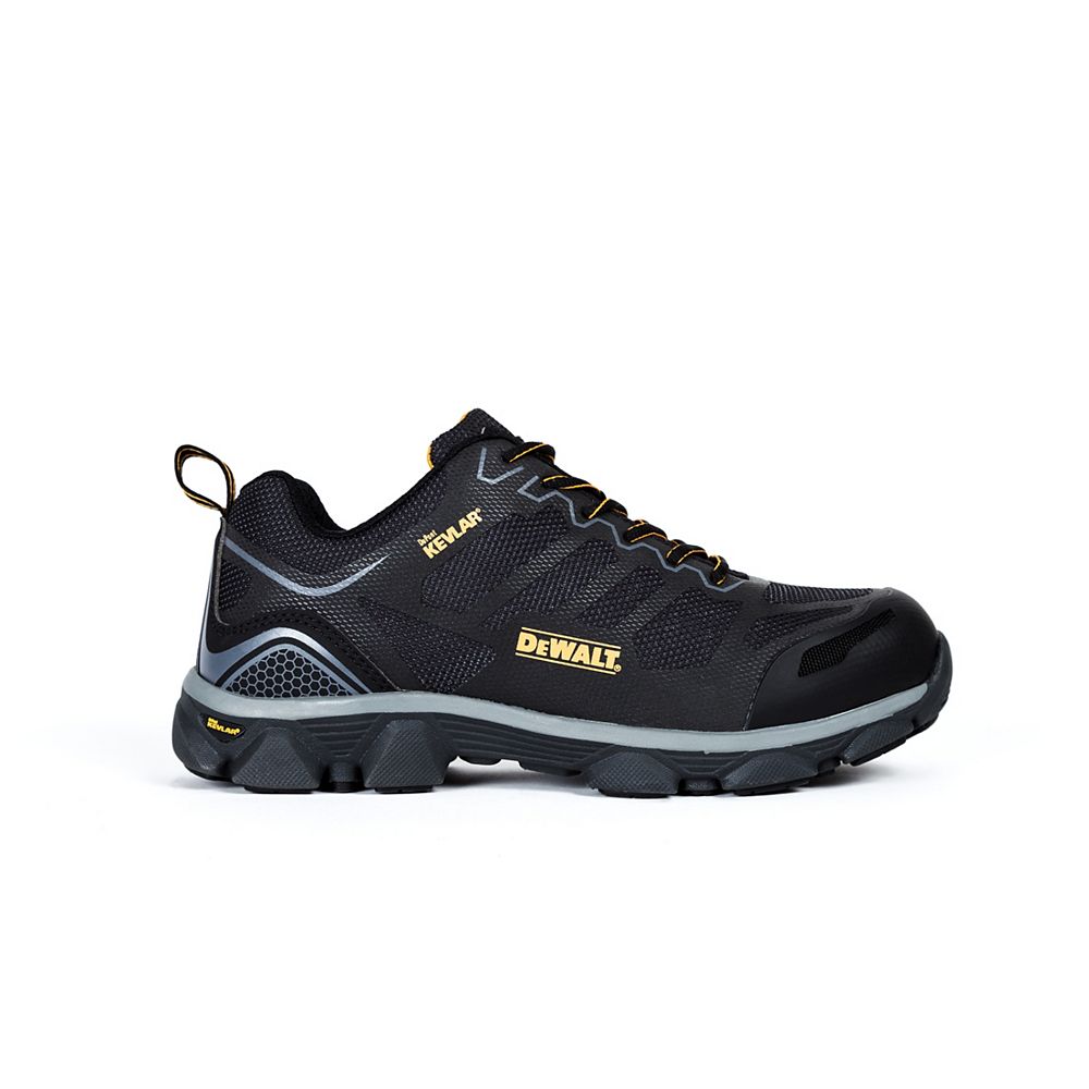 DEWALT Industrial Footwear Crossfire Low Men Size 9(W) Black Kevlar ...