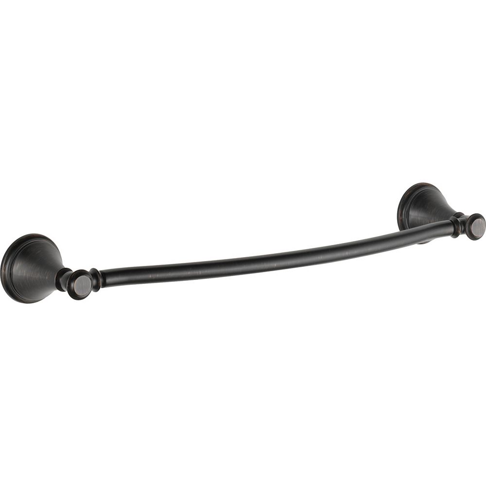 Delta Cassidy 18 Inch Towel Bar in Venetian Bronze | The Home Depot Canada