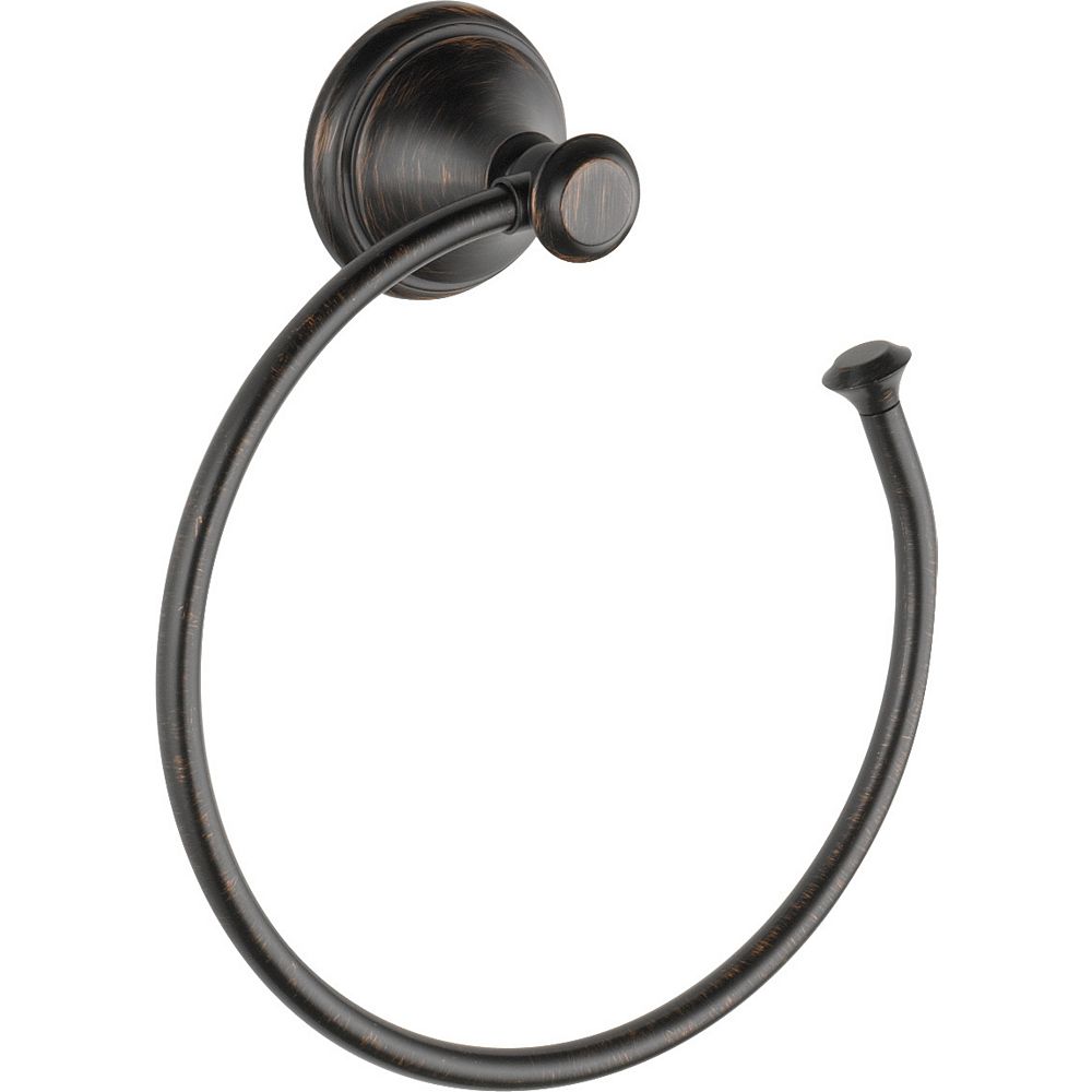 Delta Cassidy Towel Ring, Bronze The Home Depot Canada