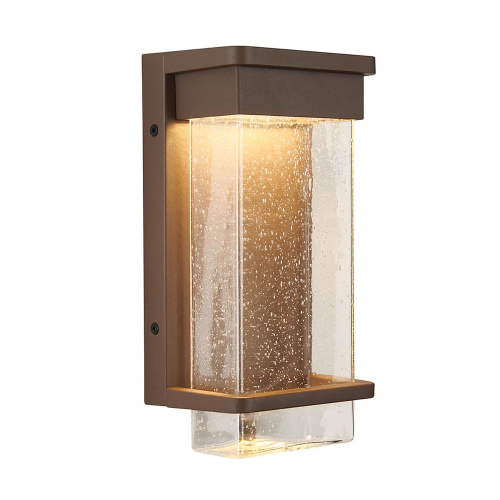 Home Decorators Collection Led Outdoor Wall Light Bronze The Depot Canada Led Outdoor Wall Light Bronze, Outdoor Led Light Fixtures Home Depot