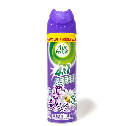 Airwick Air Freshener, Aerosol Spray, Lavender and Chamomile, Mega 510g, Eliminate Odors