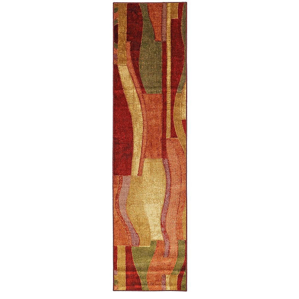 Mohawk Home Picasso Wine 2 Ft X 5, Mohawk Picasso Wine Rug