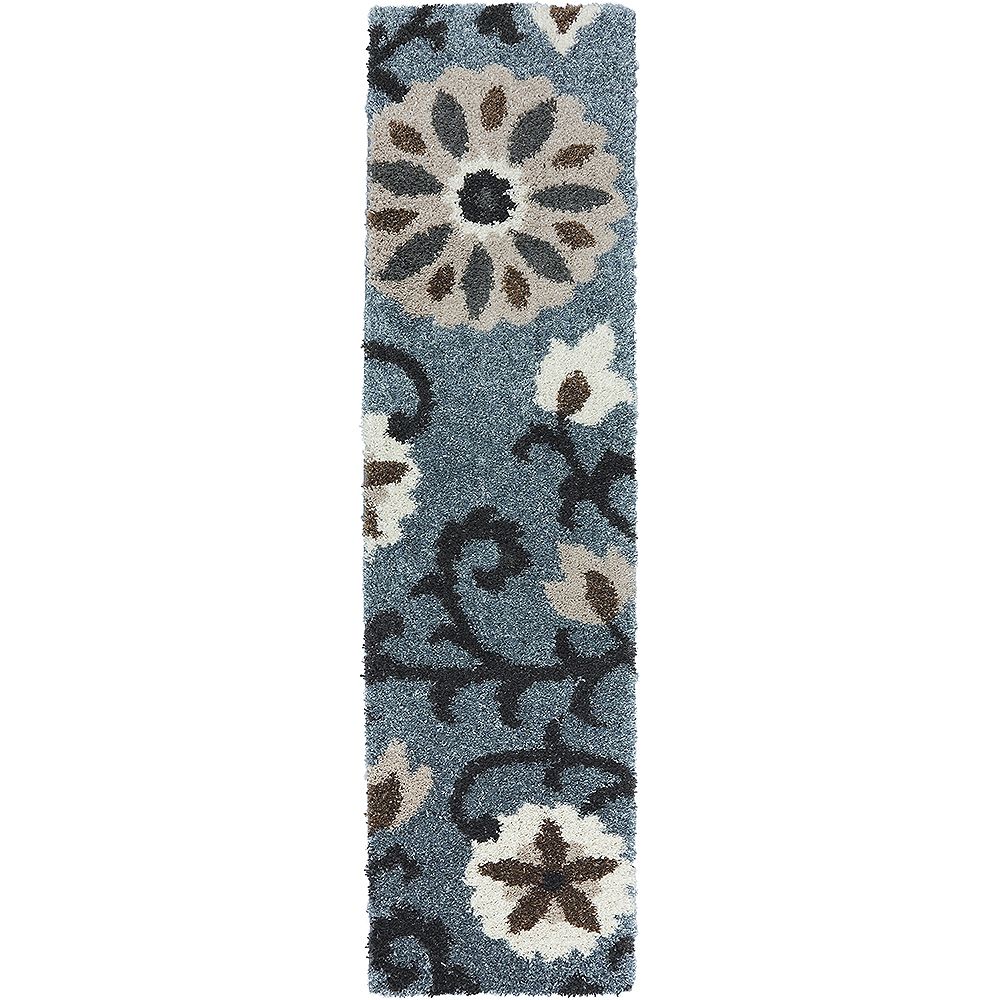Mohawk Home Hazelhurst Abyss Blue 2 ft. x 7 ft. 10inch Rug Runner