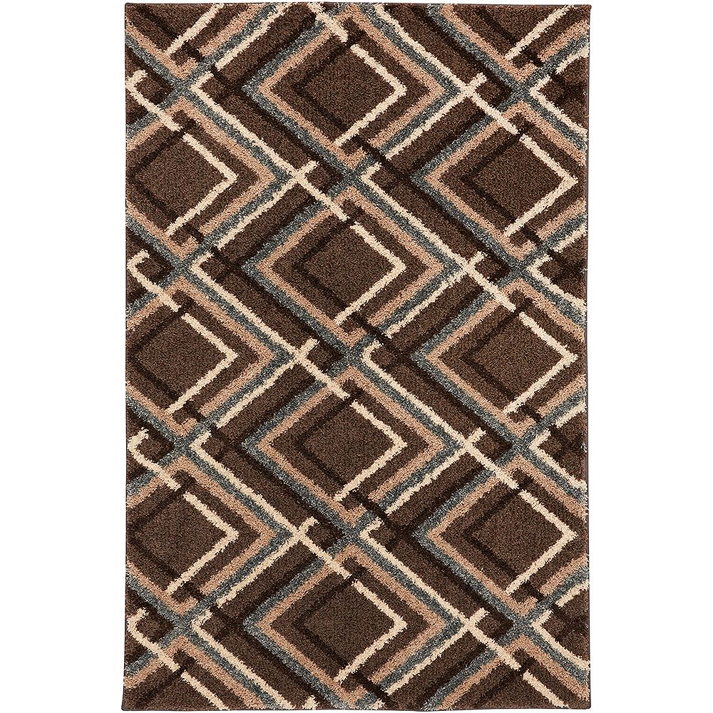 Mohawk Home Browning Avenue Grey Black 8 ft. x 11 ft. Area Rug The Home Depot Canada