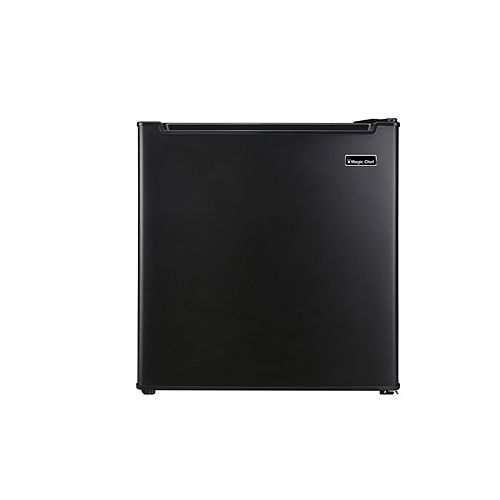 1.7  cu ft Mini Refrigerator in Black