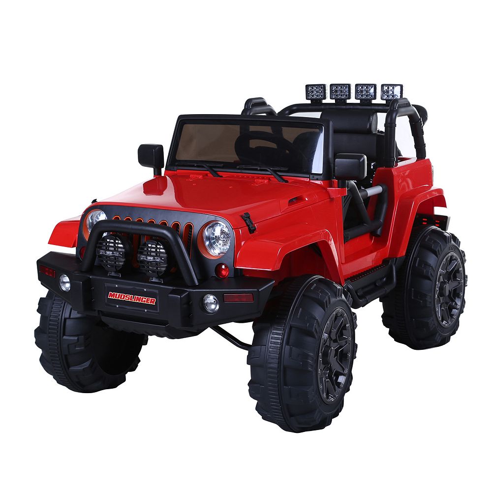 Kidsquad Mudslinger 12V Riding Toy in Red | The Home Depot Canada