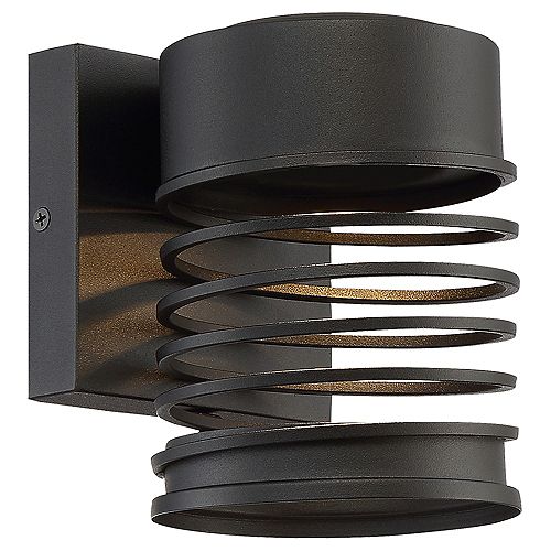 Bazz Luvia Round Bulb LED Outdoor Wall Fixture in ...