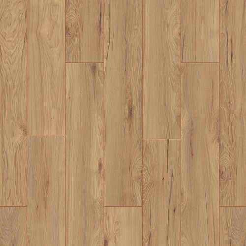 Russet Meadow Hickory 12mm Thick x 6.1-inch W x 47.64-inch L Laminate Flooring (14.13 sq. ft./ case)