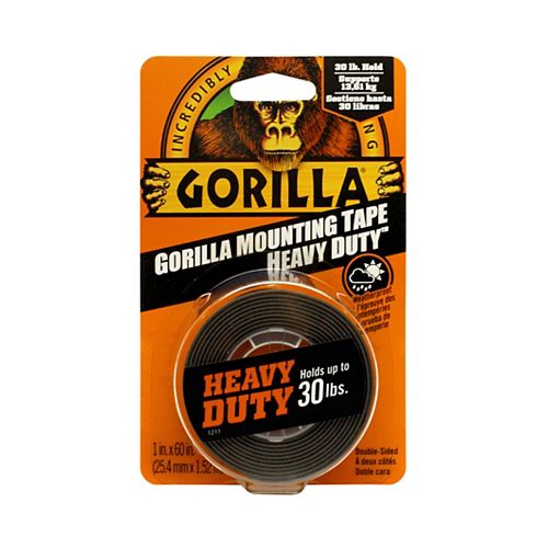 Heavy Duty Mounting Tape Black