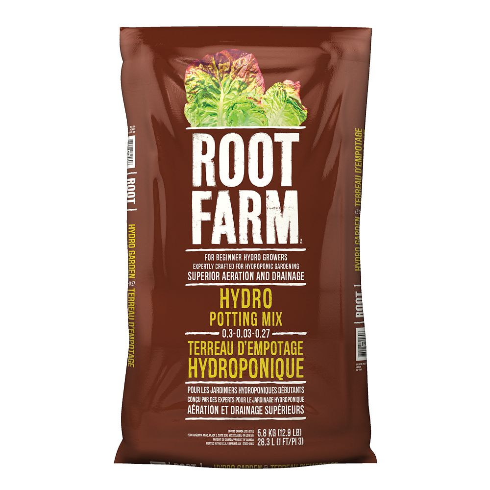 Root Farm 28 3 L Hydro Potting Mix 0 3 0 03 0 27 The Home Depot Canada