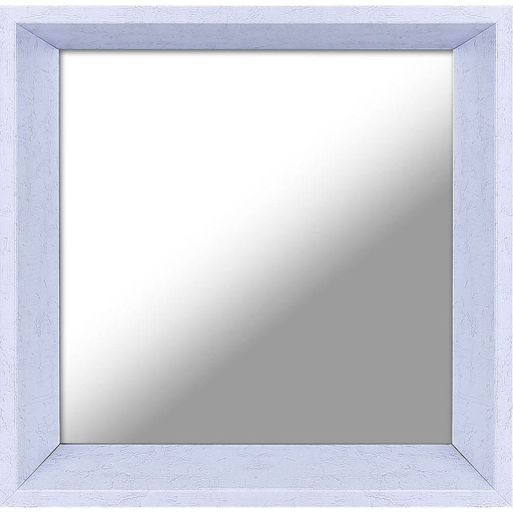 Mirrorize Canada 10.5X10.5 Plastic Mirror White (Set of 3) The Home