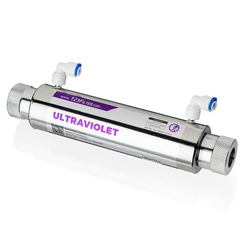 UVF11A UV Disinfection Sterilizer Water Filter w/ Smart Flow Sensor Switch