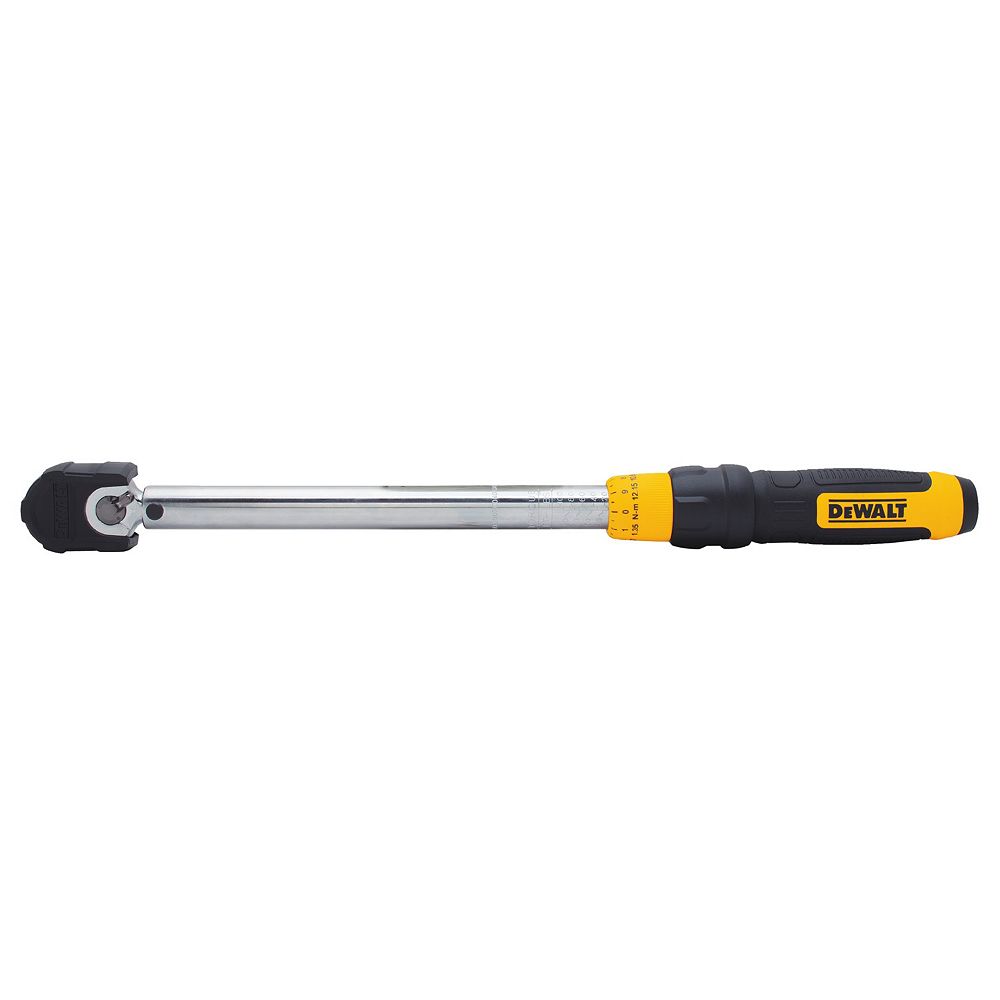 DEWALT 3/8inch Micrometer Torque Wrench The Home Depot Canada
