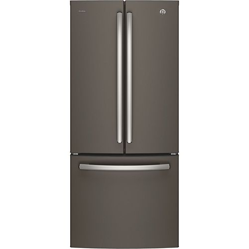 30-inch 20.8 cu.ft. French Door Bottom-Mount Refrigerator in Slate