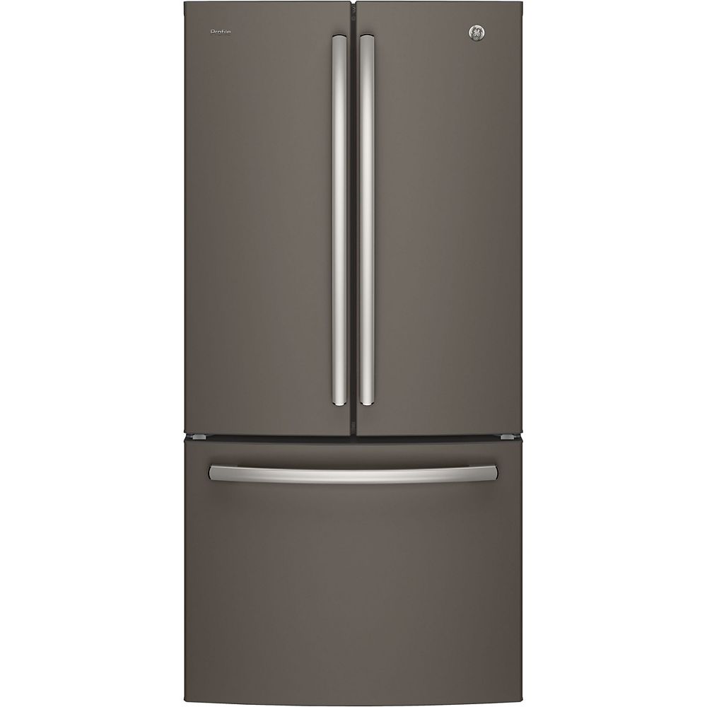 GE Profile 33-inch W 24.8 cu.ft. Standard Depth French Door Bottom