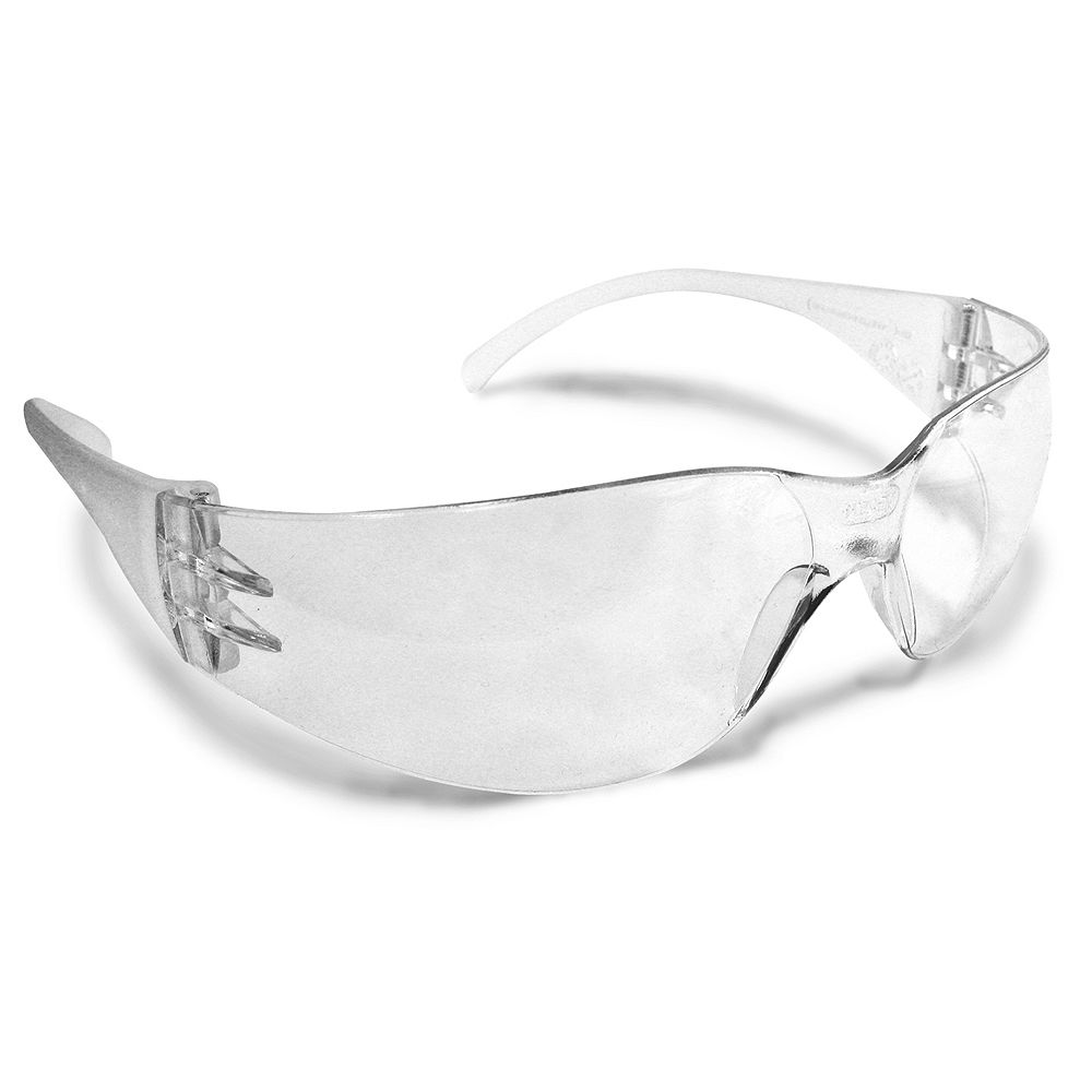 Workhorse Clear Safety Glasses Box/12 The Home Depot Canada
