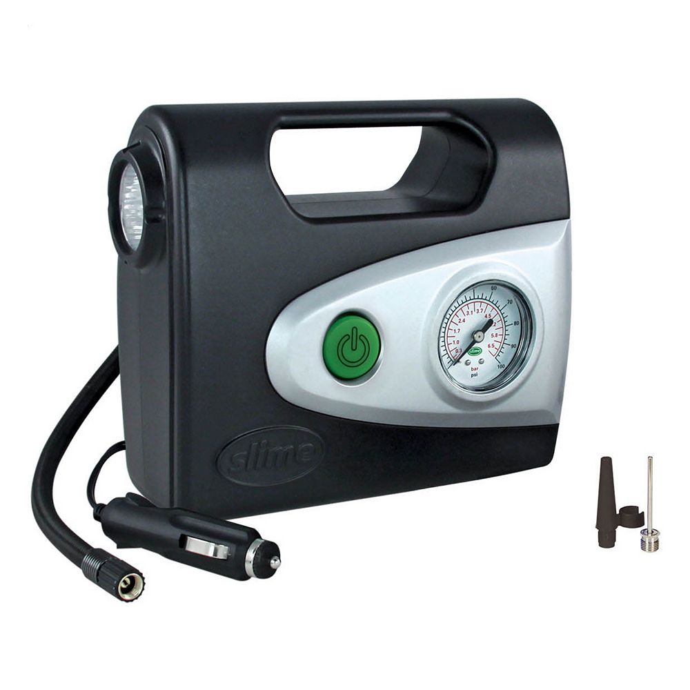 SLIME Tire Inflator With Light The Home Depot Canada