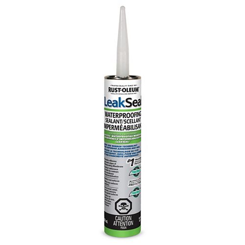 LeakSeal Gutter & Siding Sealant White 300ml The Home Depot Canada