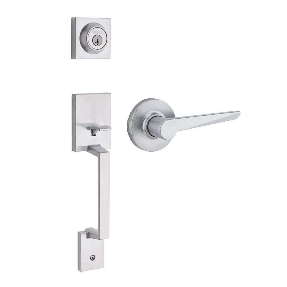 Weiser Amador/ Tristan Handleset in Satin Chrome The Home Depot Canada