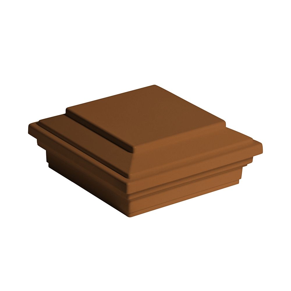 Trex 4 In. x 4 In. Transcend Post Sleeve Cap Square Flat Tree House