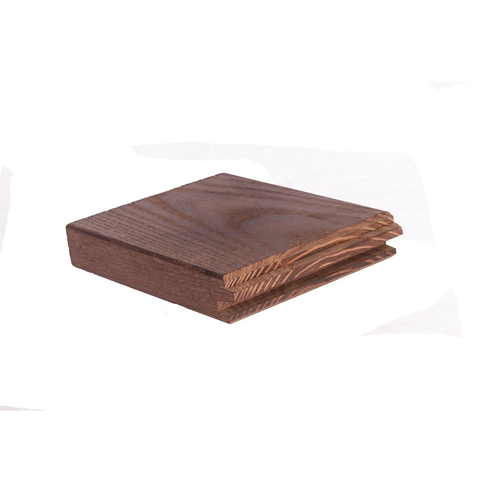 Thermory North American White Ash Random Length 5/4x5 Solid Hardwood