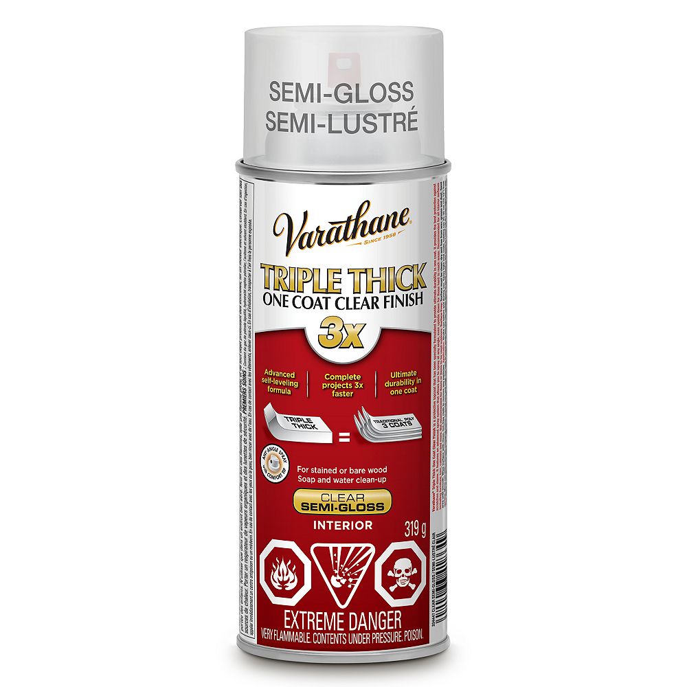 Varathane 3X Triple Thick Interior One Coat OilBased Clear Finish in