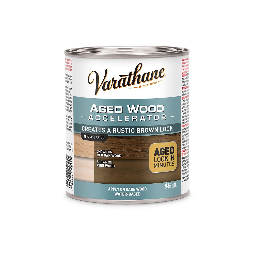 Varathane Aged Wood Accelerator , 946 Ml | The Home Depot ...