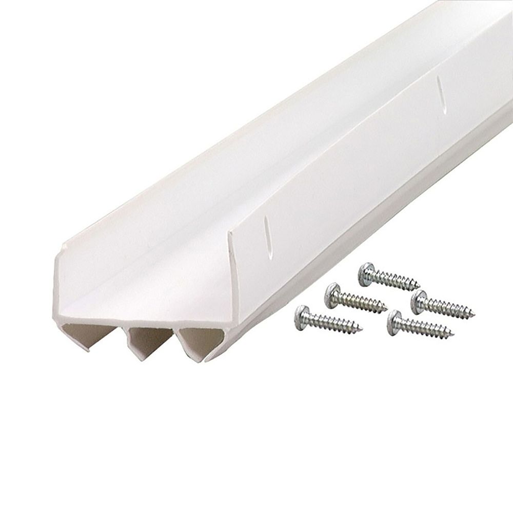 MD Building Products 13/4inch x 36inch Ushaped Under Door Bottom White The Home Depot Canada