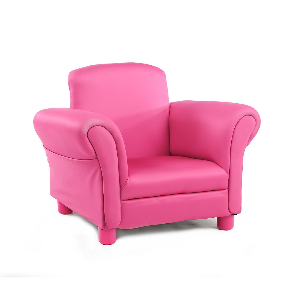 TOT TUTOR Tot Tutor -PINK CLUB CHAIR | The Home Depot Canada