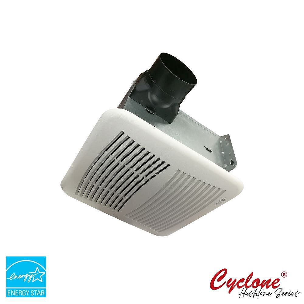 Cyclone HushTone Quiet Series 150 CFM 1.1 Sones Bath Fan with Bluetooth