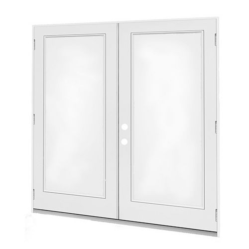 5 ft. 1-Lite Right-Hand French Door with Out-Swing W