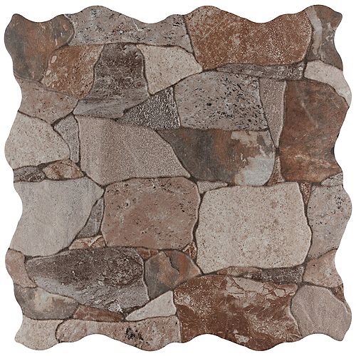 Attica Gris 16-7/8-inch x 16-7/8-inch Ceramic Floor and Wall Tile (14.15 sq. ft. / case)