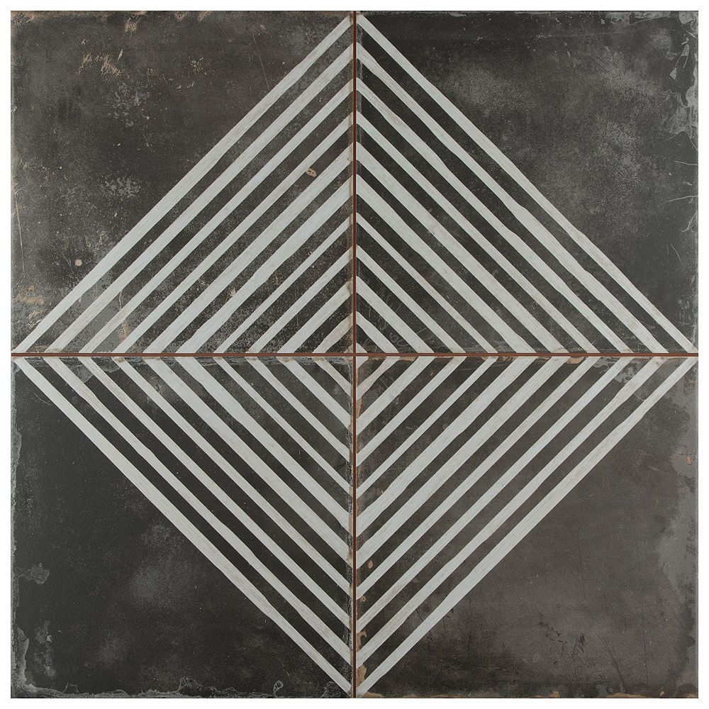 Merola Tile Kings Rombos 175/8inch x 175/8inch Ceramic Floor and Wall Tile (11.02 sq.f