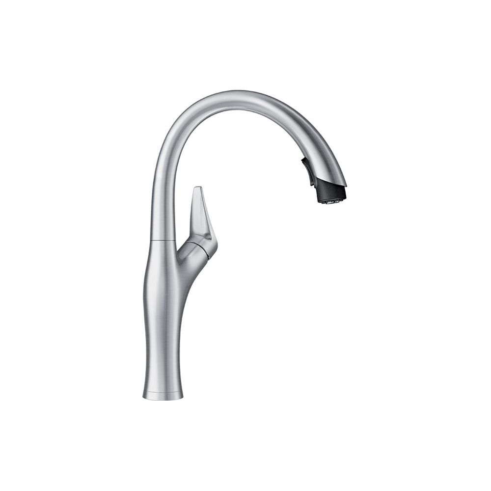 Blanco ARTONA Pull Down Kitchen Faucet 2 2 GPM Flow Rate Dual Spray   P 1001111657 