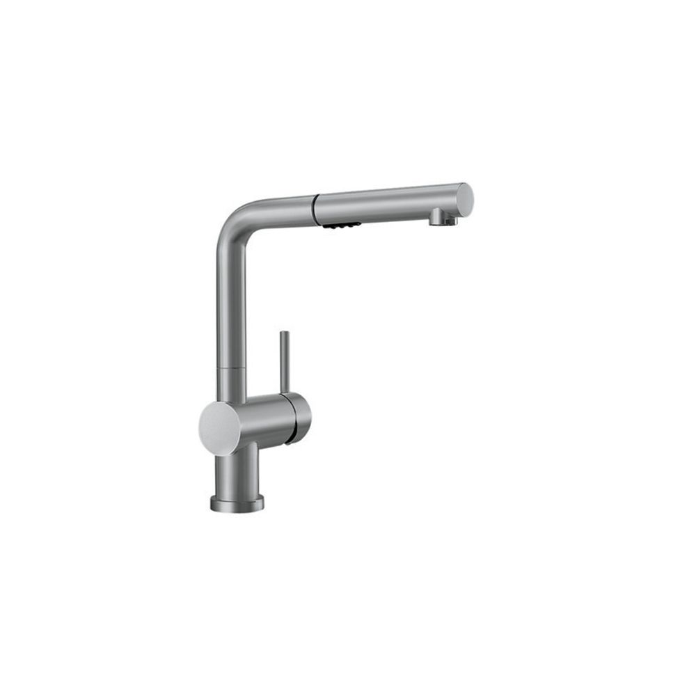 Blanco POSH Low Arc Pull Out Kitchen Faucet 2 2 GPM Flow Rate Dual   P 1001111675 