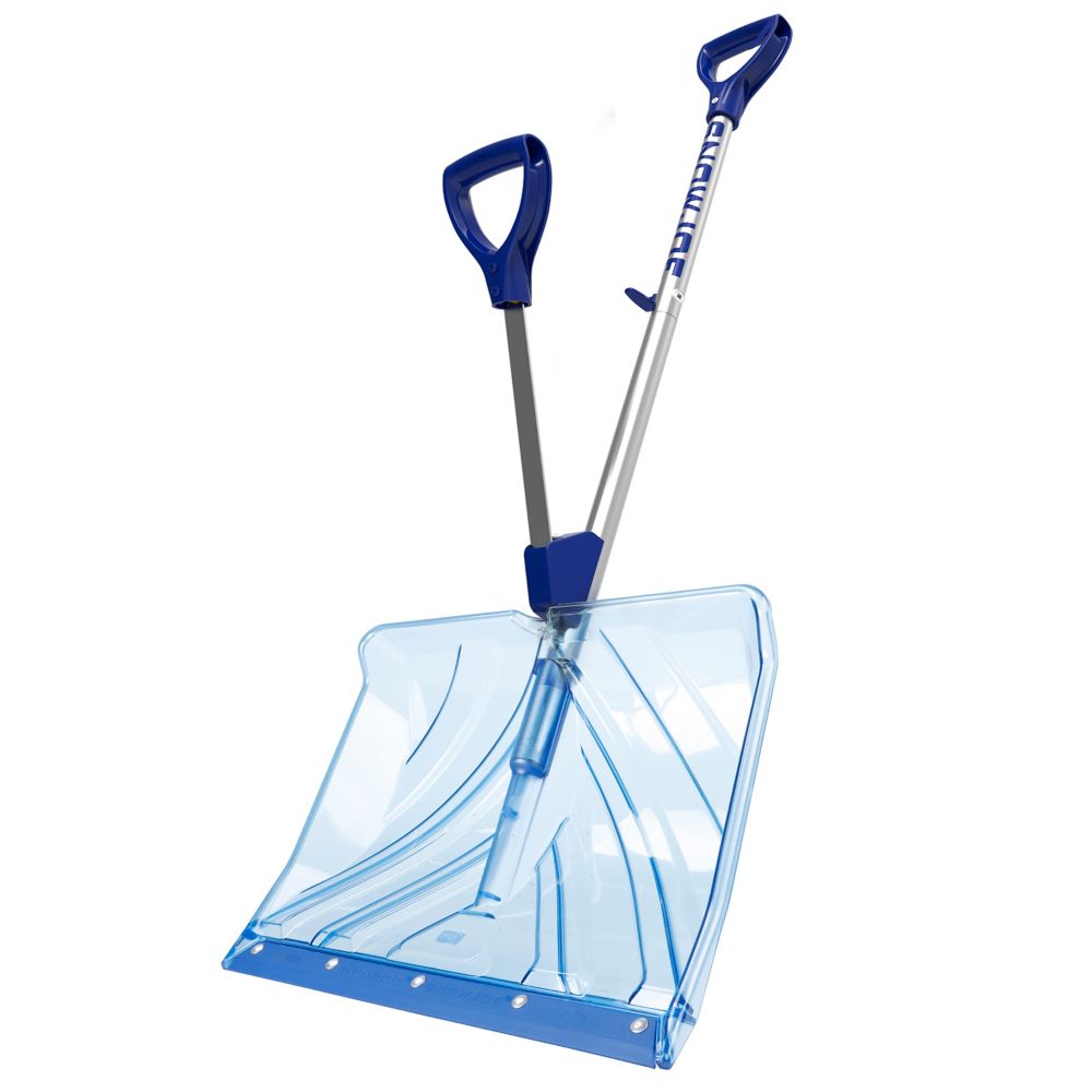 Snow Joe SHOVELUTION 18 Inch Strain-Reducing Snow Shovel W/ Spring ...