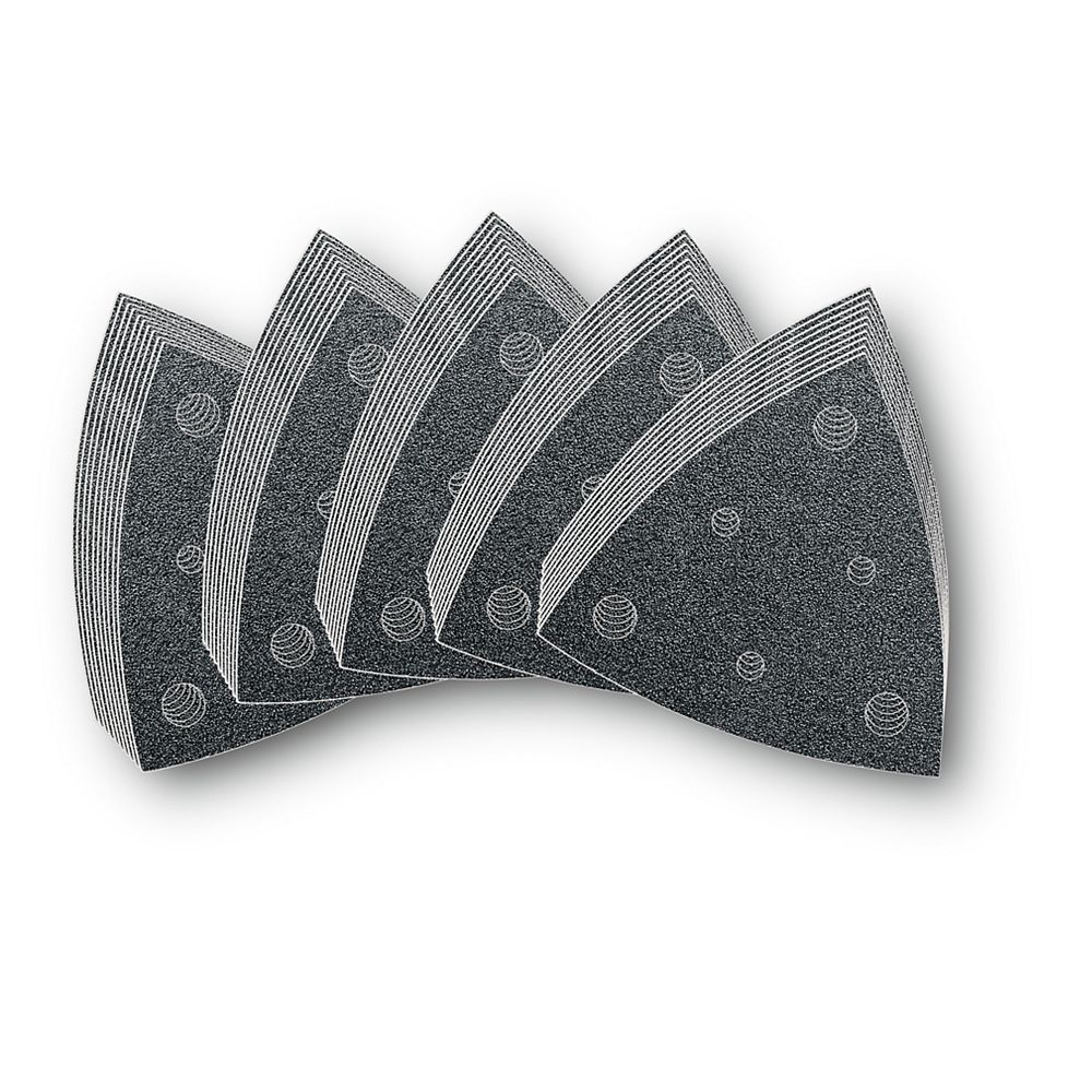 FEIN Perforated Triangular Sandpaper (Assorted 50Pack) The Home