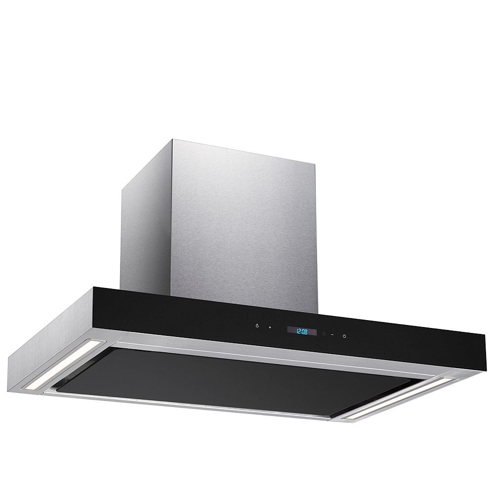 Vissani 30 inch Chimney Style Range Hood with Remote The Home Depot Canada Vissani 30 inch Chimney Style Range Hood with Remote The Home Depot Canada