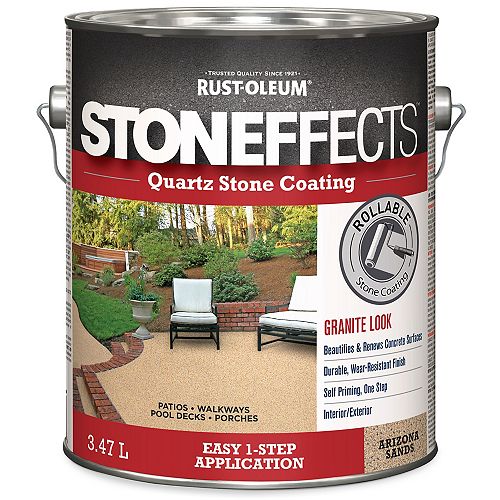 Quartz Stone Coating Arizona Sands 3.47L