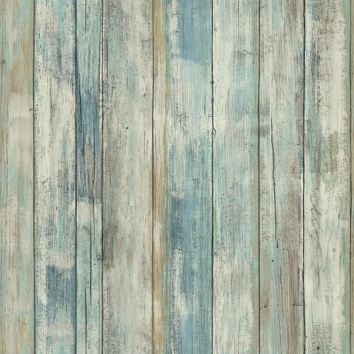 Weathered Planks Peel and Stick Wallpaper