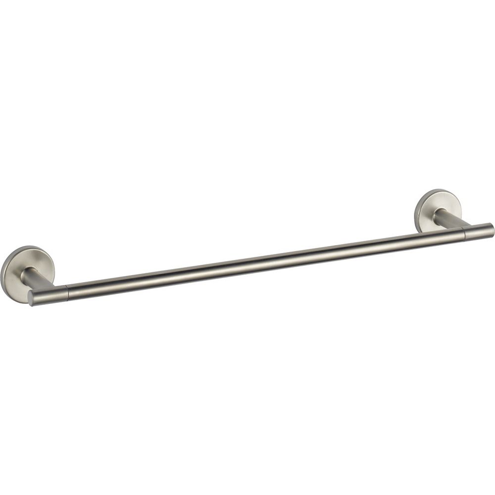 Delta Trinsic 18 inch Towel Bar, Stainless Steel The Home Depot Canada