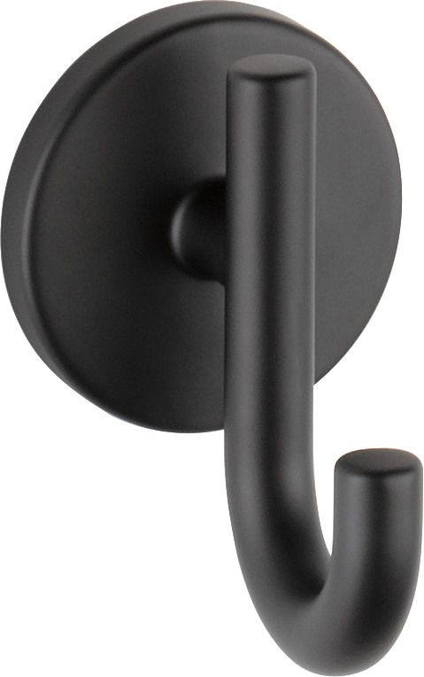 delta trinsic towel ring matte black