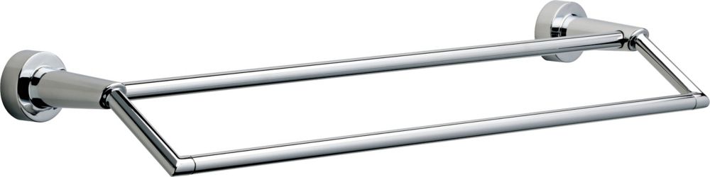 Delta Compel 24 Inch Double Towel Bar Chrome The Home Depot Canada   P 1001119065 