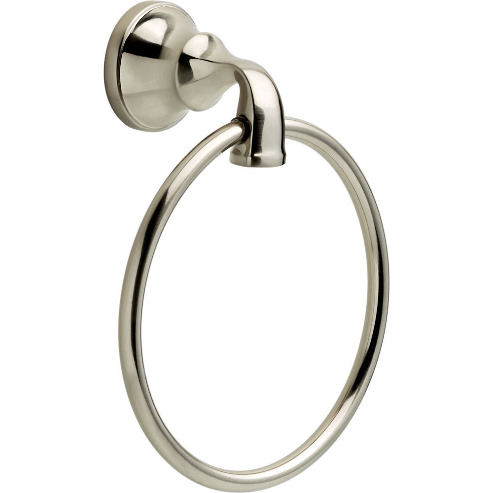 Delta Lorain Towel Ring, Brushed Nickel The Home Depot Canada