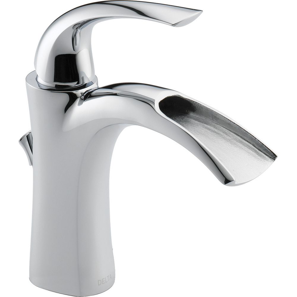 Delta Nyla Single Handle Lavatory Faucet, Chrome | The ...