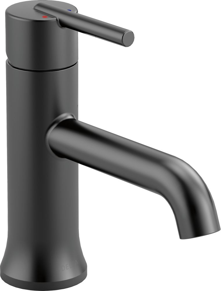 Delta Trinsic Single Handle Lavatory Faucet Matte Black The Home   P 1001119261 